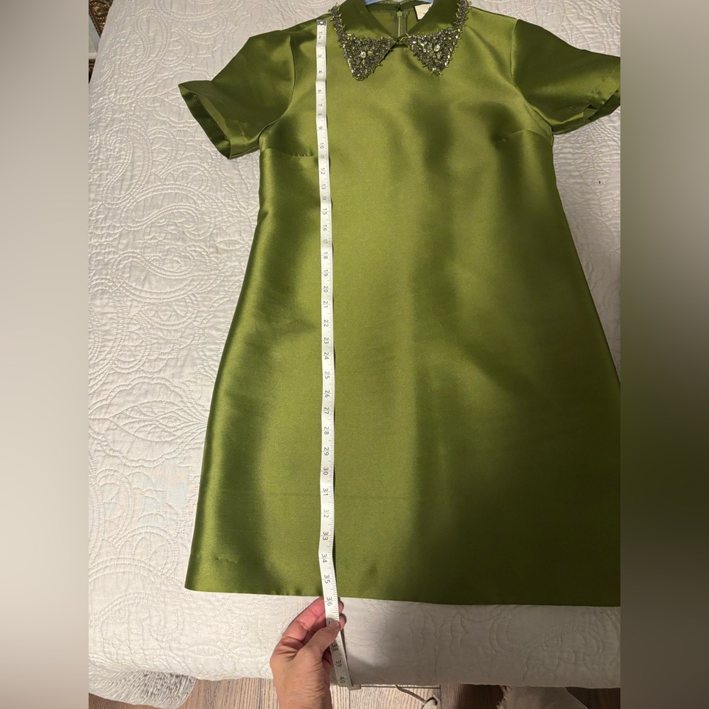 Tuckernuck Elegant Olive Green Dress - Picture 2 of 5